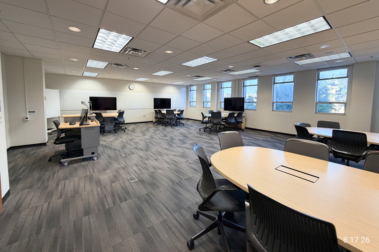 image of classroom 315 Phillips Hall