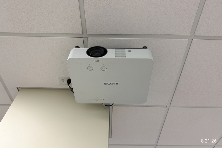 image of classroom 350 Van Allen Hall