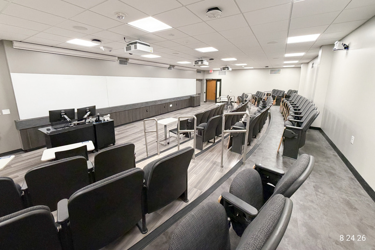 image of classroom 70 Van Allen Hall