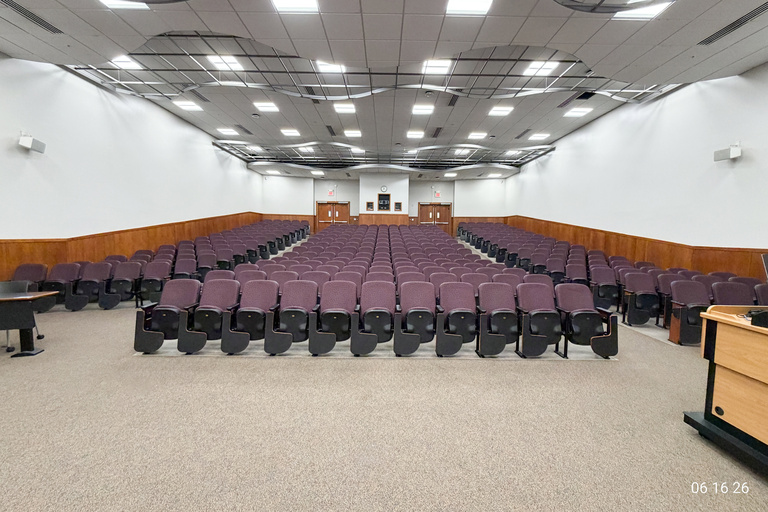 image of classroom 100 Phillips Hall