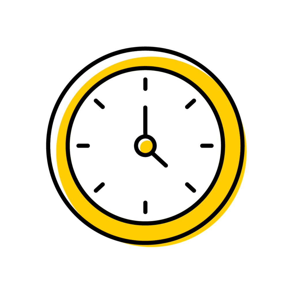 Icon of an analog clock