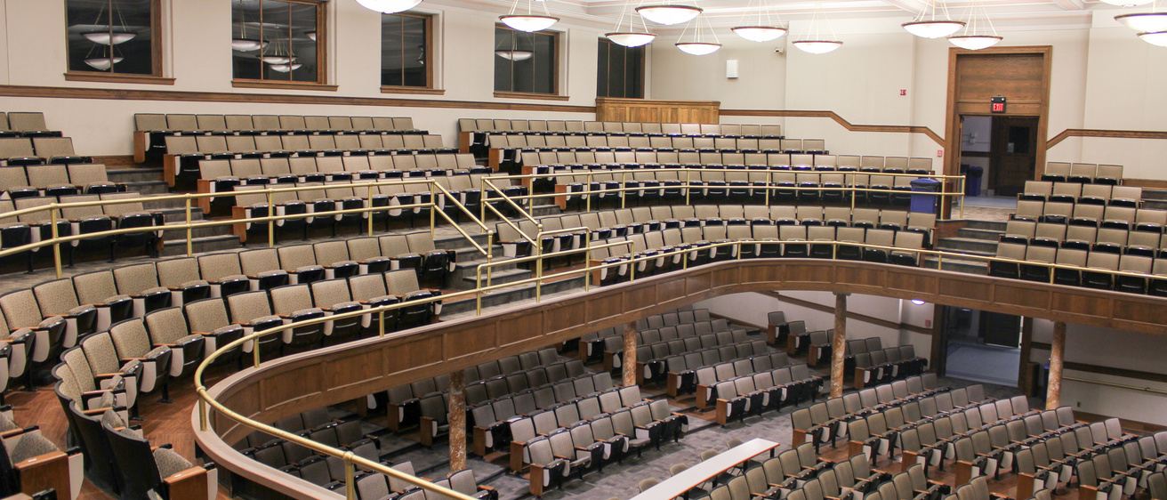 image of macbride hall auditorium
