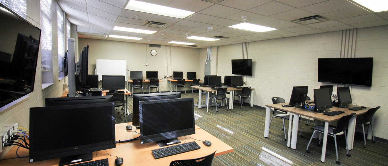 Photo of classroom 18A Phillips Hall