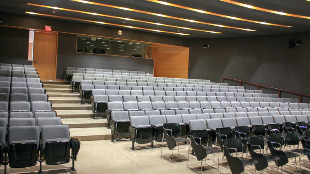 Image of auditorium 240 Art Building West
