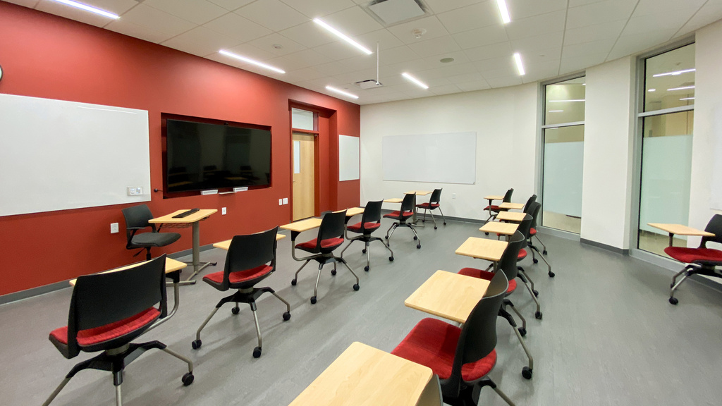 image of classroom 252 College of Pharmacy Building