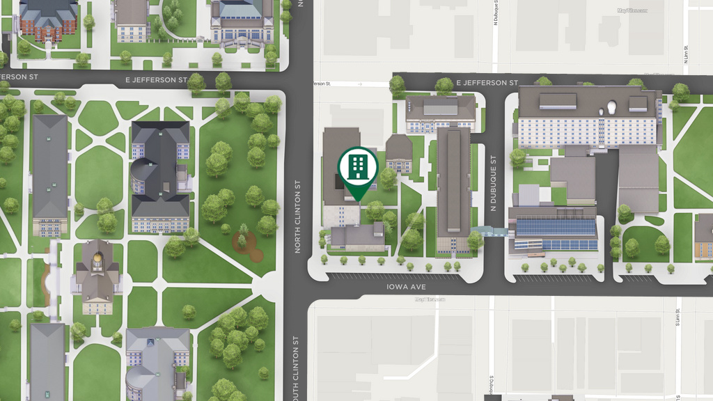 image of map of Phillips Hall